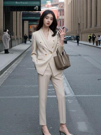 西服正装模特姿势生成