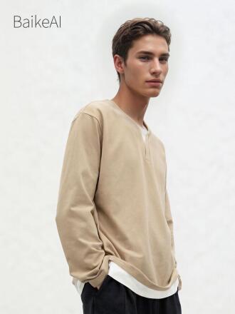 欧美男模服装模特生成