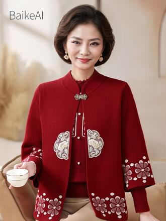 中老年妈妈装模特生成