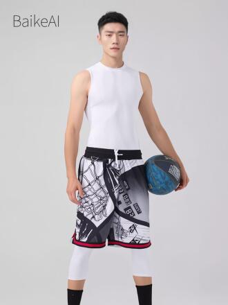 背心男士模特生成